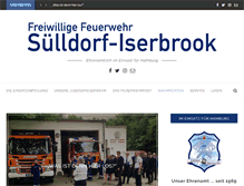 Tablet Screenshot of ff-suelldorf-iserbrook.de